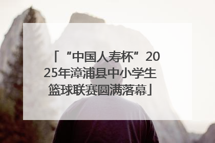 “中国人寿杯”2025年漳浦县中小学生篮球联赛圆满落幕