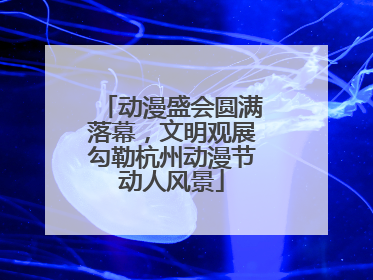 动漫盛会圆满落幕，文明观展勾勒杭州动漫节动人风景