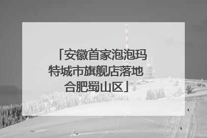 安徽首家泡泡玛特城市旗舰店落地合肥蜀山区
