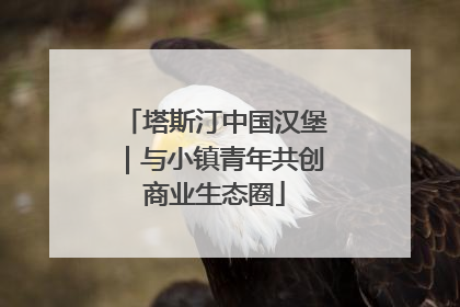 塔斯汀中国汉堡｜与小镇青年共创商业生态圈