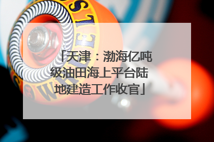天津：渤海亿吨级油田海上平台陆地建造工作收官