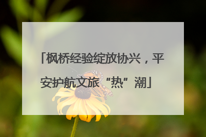 枫桥经验绽放协兴，平安护航文旅“热”潮