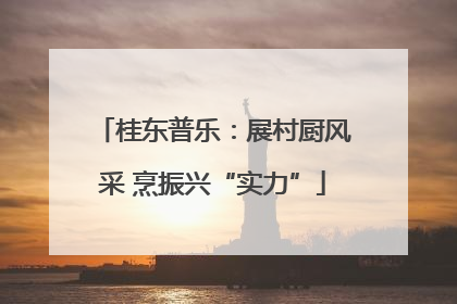 桂东普乐：展村厨风采 烹振兴“实力”