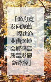 渔舟竞发向深蓝：福建渔业借渔博会解码高质量发展新路径