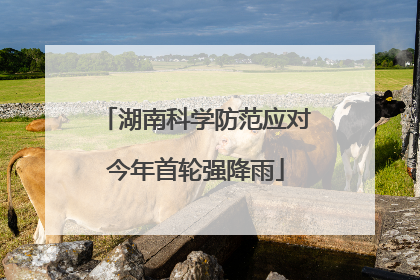 湖南科学防范应对今年首轮强降雨