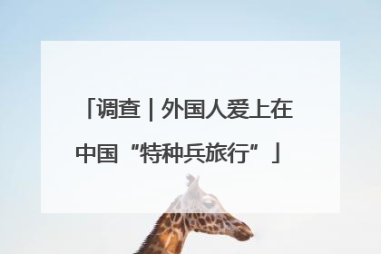 调查｜外国人爱上在中国“特种兵旅行”