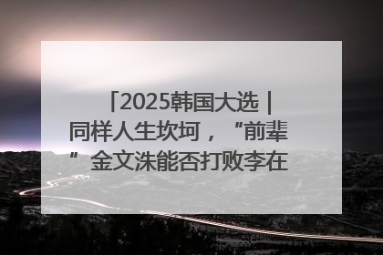 2025韩国大选｜同样人生坎坷，“前辈”金文洙能否打败李在明“逆风翻盘”？